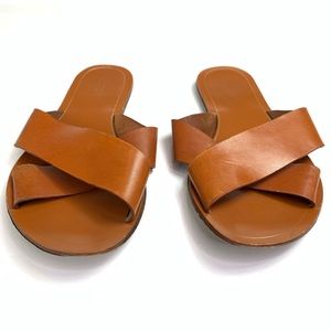 J. Crew Shoes - J.Crew Leather Sandals Brown J. Crew Shoes - J.Crew Leather Sandals Brown